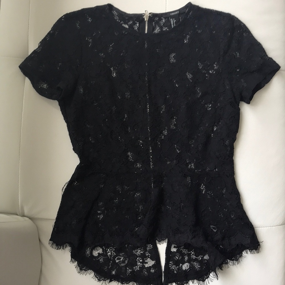 Forever 21 lace shirt.